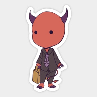 Demon Lawyer Sticker